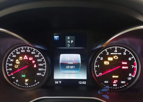 2017 Mercedes-Benz Amg C 43 4Matic from USA, damaged, VIN WDDWJ6EB4HF551325